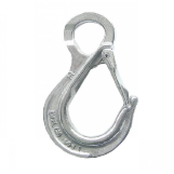 PASLANMAZ EMNİYET MANDALLI GÖZLÜ KANCA - CSOI (AISI 316L)